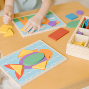 Melissa & Doug - Beginner Pattern Blocks