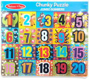 Schleich - Jumbo Numbers Chunky Puzzle