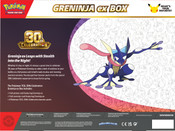 Pokemon TCG 30th Celebration ex Box