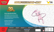 Pokemon TCG 30th Celebration Figure Collection Mew /Mewtwo