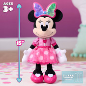 Disney Jr. Colorfinity Minnie Mouse Interactive Plush