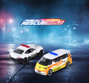 Majorette - 1:64 Rescue World Premium Cars