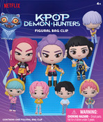 KPop Demon Hunters - 3D PVC Bag Clips S1 Blind Bag