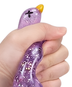 Squishy Duck - Sparkly Jelly Duck