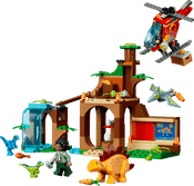 LEGO Jurassic World Velociraptor, Stegosaurus & Pteranodon Rescue 77981