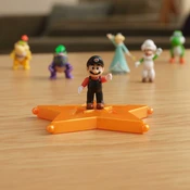 Super Mario Galaxy Movie - Flying Figure with Star