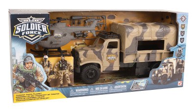 SOLDIER FORCE TROOPER TRUCK PLAYSET