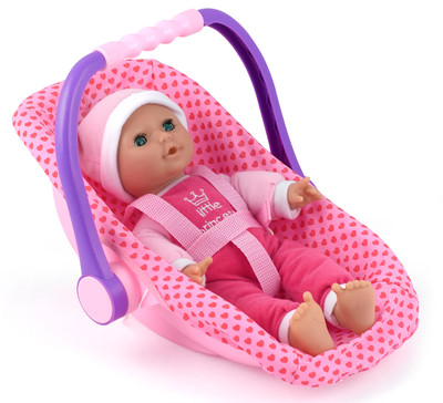 Dolls World Gold Isabella with Car Seat