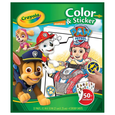 Color & Sticker - Paw Patrol