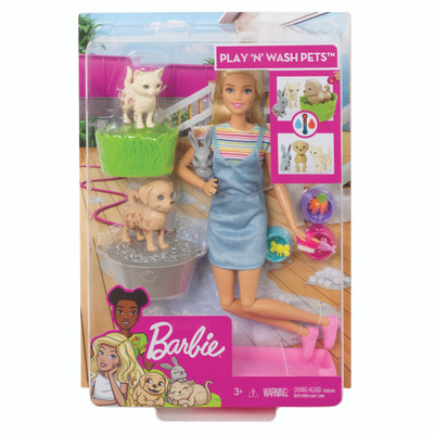 Barbie Fall Feature Pet Blonde | FXH11