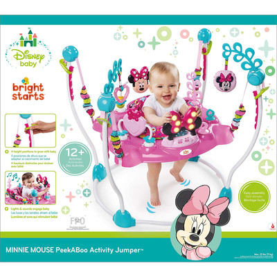 Disney Minnie Mouse Peekaboo Activity Jumper