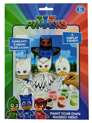 Pj Masks Paint Your Own Masked Hero