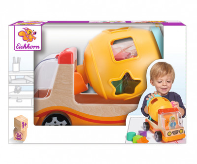 Eichhorn 2 In 1 Mixer Truck And Sorting Game