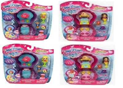 Splashlings Snack Time & Dream Time Shells