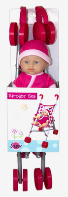 Lissi 27cm Hard body bay with stroller