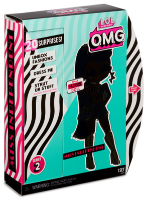 L.O.L. Surprise! O.M.G. Miss Independent Fashion Doll with 20 Surprises