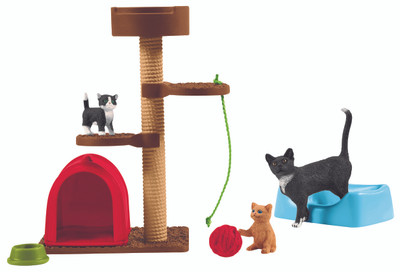 Schleich Playtime for cute cats Schleich Playtime for cute cats