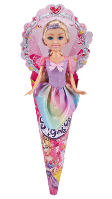 Sparkle Girlz 10.5in Super Sparkly In Cone - Princess Cone Doll