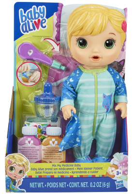 Baby Alive Mix My Medicine Baby Doll
