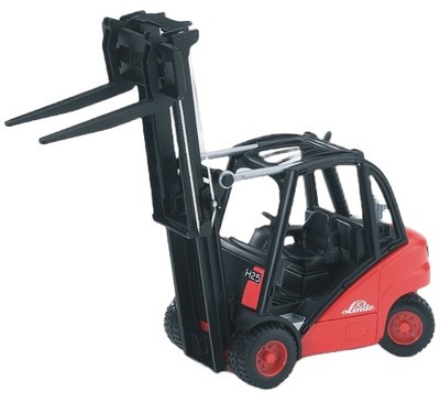Bruder 1:16 Linde Fork Lift H30D with 2 Pallets