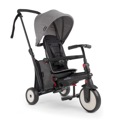 Smartrike STR3 Journey Grey - Folding Baby Tricycle 6-in-1 Smartrike STR3 Journey Grey - Folding Baby Tricycle 6-in-1