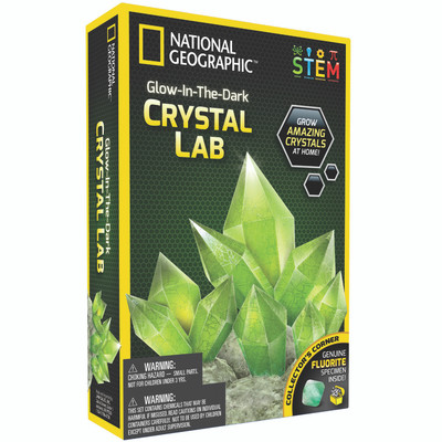 Glow-in-the-Dark Crystal Lab