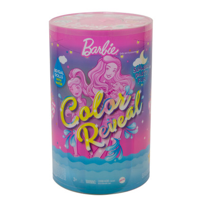 Barbie Color Reveal Slumber Party Fun Dolls and Accessories Barbie Color Reveal Slumber Party Fun Dolls and Accessories
