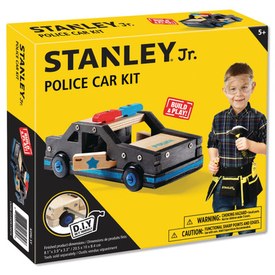 Stanley Jr. Wooden DIY Kit - Police Car