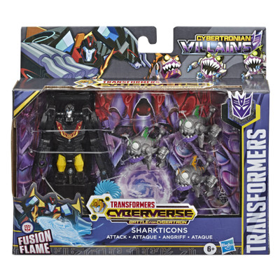 Transformers Cyberverse Sharkticons Attack Pack