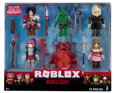 Roblox- 6 Figure Multipack - World Zero W8 - Assorted