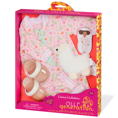 Our Generation Llama Llullabies Pajama Outfit
