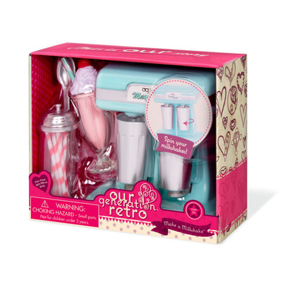 Our Generation Retro Milkshake Set