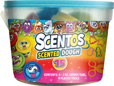 Scentos Scented Dough & Tools In Tub
