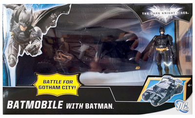 Batmobile With Batman