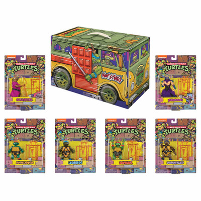 TMNT Classic 6 Figure Bundle Pack