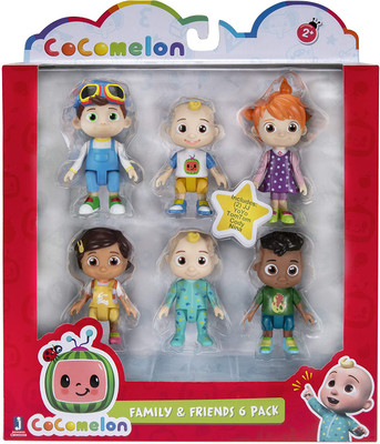 Cocomelon Friends and Family 6 Figure Pack