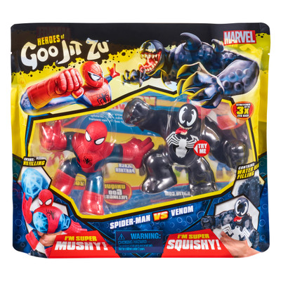 Heroes Of Goo Jit Zu Licensed Marvel Versus Pack – Spider-Man vs Venom Heroes Of Goo Jit Zu Licensed Marvel Versus Pack – Spider-Man vs Venom