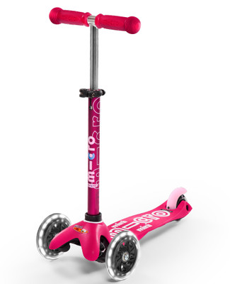 Mini Micro Deluxe Led Scooter - Pink Mini Micro Deluxe Led Scooter - Pink