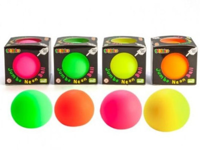 Jumbo Smooshos Ball Neon