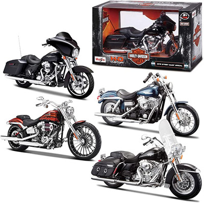 1:18 Harley Davison Motobikes Series 35-40