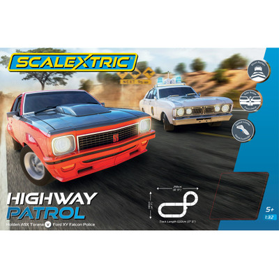Scalextric Australian Highway Patrol Set Scalextric Australian Highway Patrol Set