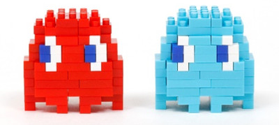 PAC-MAN Nanoblock - Blinky & Inky