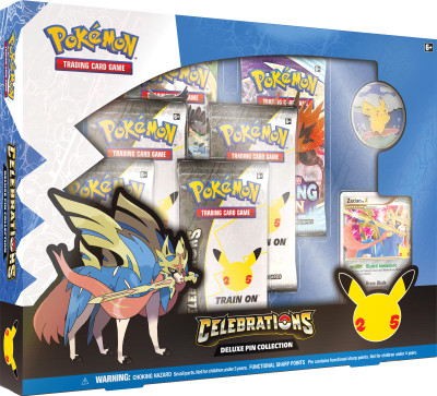 Pokemon TCG Deluxe Pin Collection - Celebrations Pokemon TCG Deluxe Pin Collection - Celebrations
