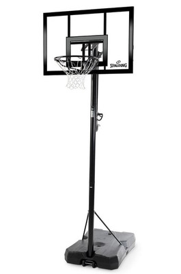 Spalding 44" Exactaheight Polycarbonate Portable Basketball System Spalding 44" Exactaheight Polycarbonate Portable Basketball System