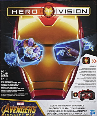 Avengers Hero Vision Iron Man AR Mask