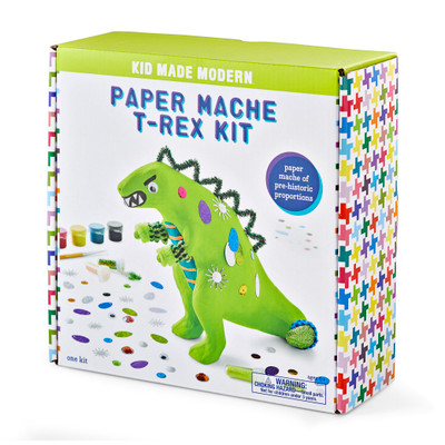 Kid Made Modern - Paint Your Own Paper Mache T-Rex Kid Made Modern - Paint Your Own Paper Mache T-Rex