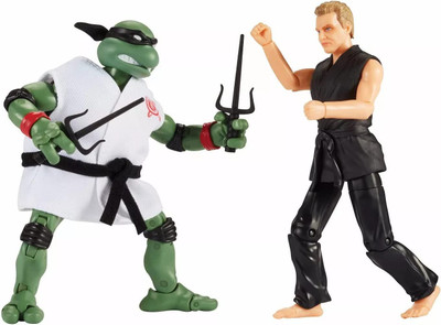 TMNT VS Cobra Kai 2-Pack 6" Figure Raph Vs John Kreese TMNT VS Cobra Kai 2-Pack 6" Figure Raph Vs John Kreese