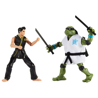 TMNT VS Cobra Kai 2-Pack 6" Figure Leo Vs Miguel Diaz TMNT VS Cobra Kai 2-Pack 6" Figure Leo Vs Miguel Diaz