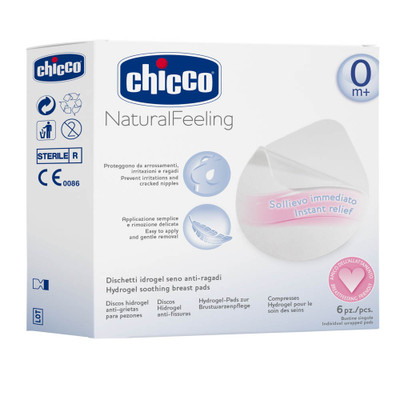 Chicco Hydrogel Soothing Pads - 6 Pack Chicco Hydrogel Soothing Pads - 6 Pack