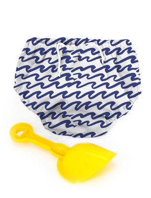 Pea Pods Swimming Nappies Blue Waves Small Pea Pods Swimming Nappies Blue Waves Small